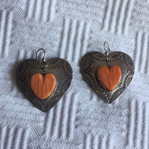 Joan SLIFKA Sterling Silver Spiny Oyster Earrings